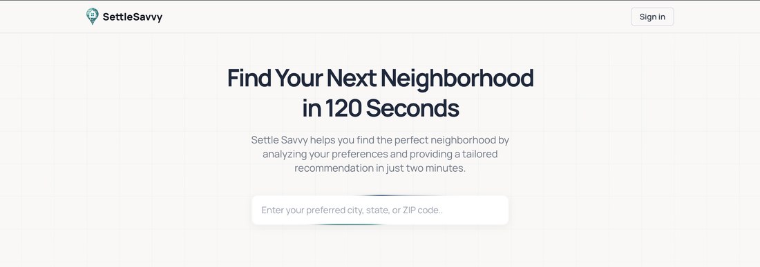SettleSavvy — live product screenshot